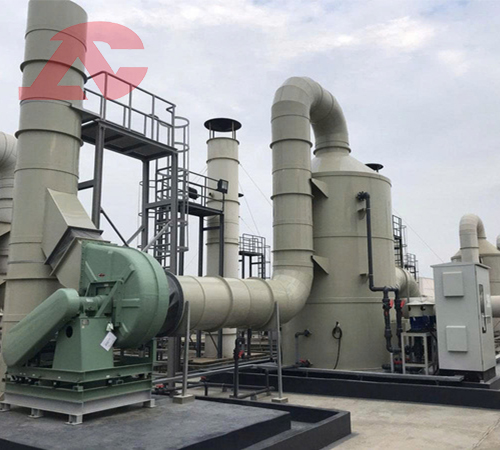 Exhaust Gas Treatment Towers