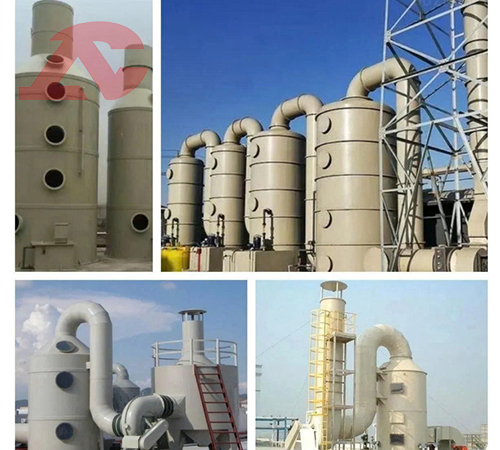 Exhaust Gas Treatment Towers