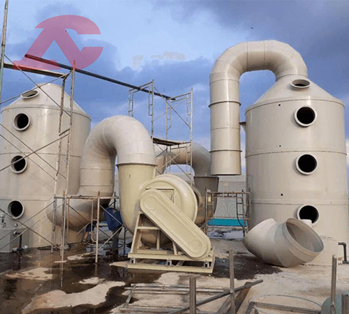 Exhaust Gas Treatment Towers